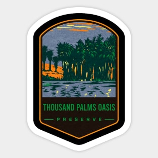 Thousand Palms Oasis Preserve Sticker